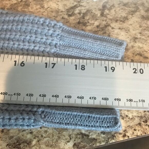 Elodie Blue Sweater Size XS Acrylic - Picture 8 of 9